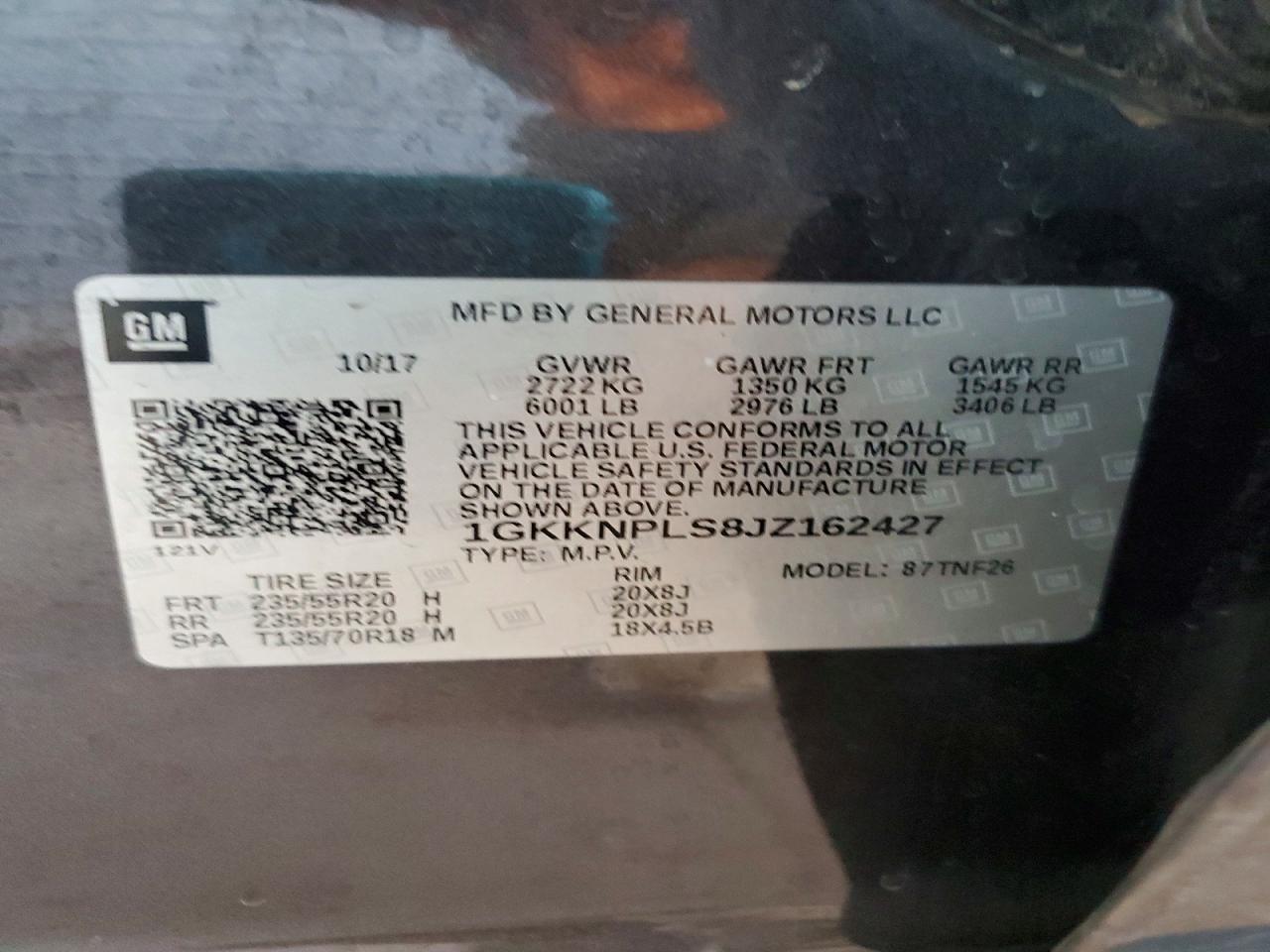 2018 GMC ACADIA DEN