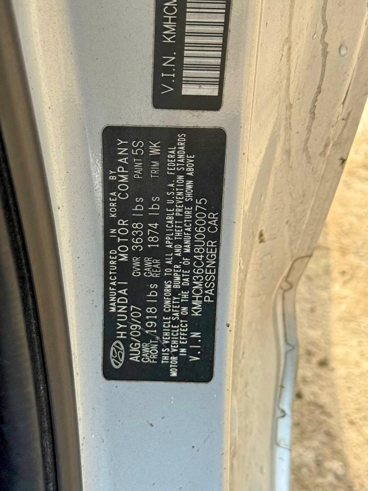 2008 HYUNDAI ACCENT