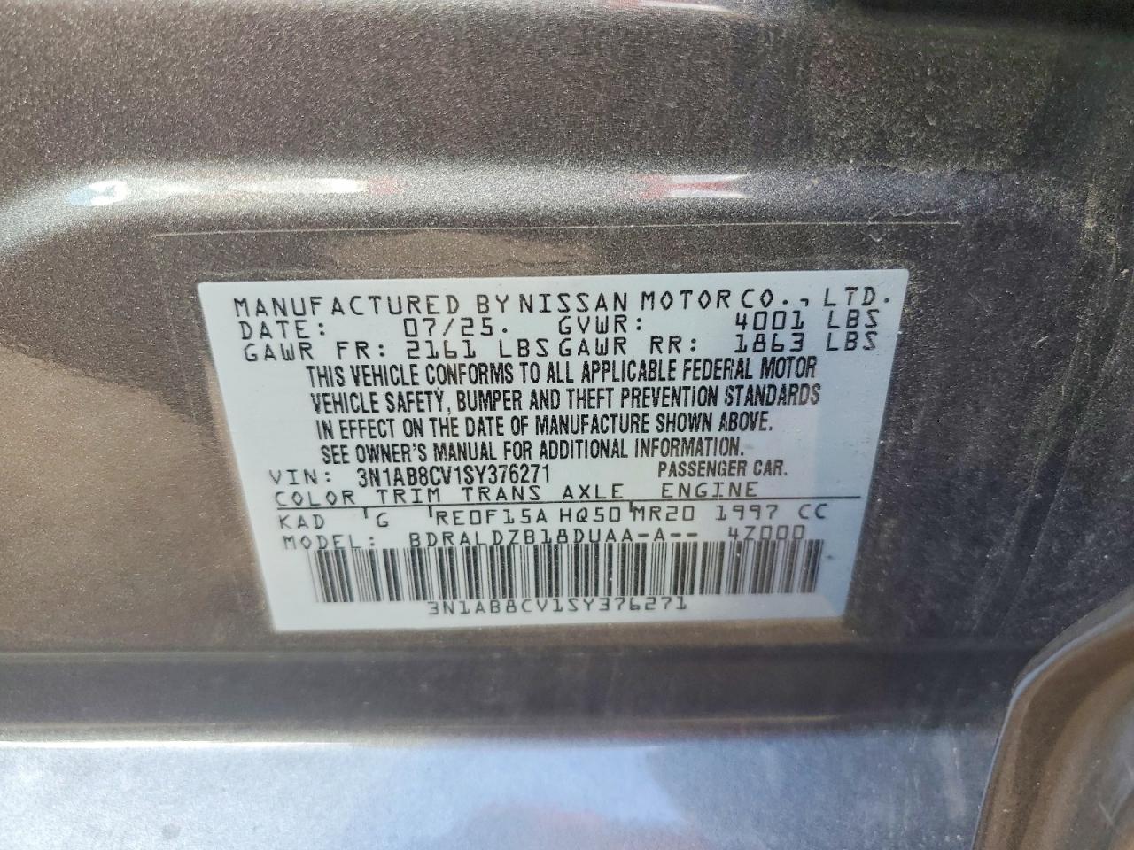 2025 NISSAN SENTRA