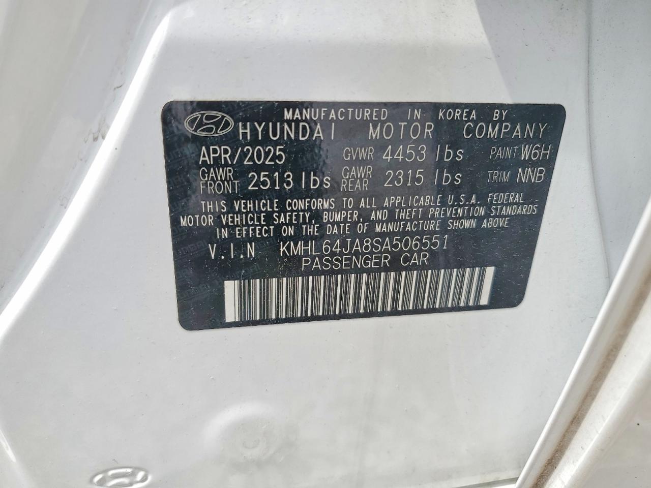 2025 HYUNDAI SONATA