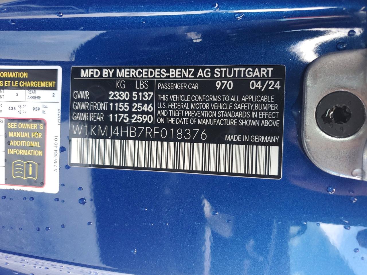 2024 MERCEDES-BENZ ALL OTHER