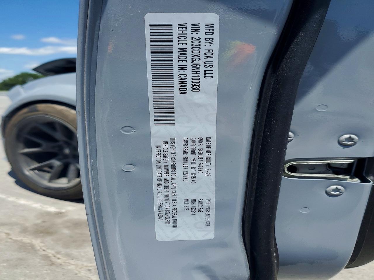 2022 DODGE CHARGER