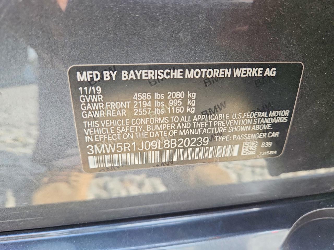 2020 BMW 3 SERIES