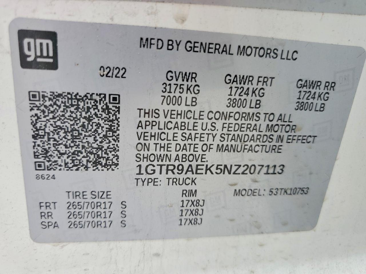 2022 GMC SIERRA