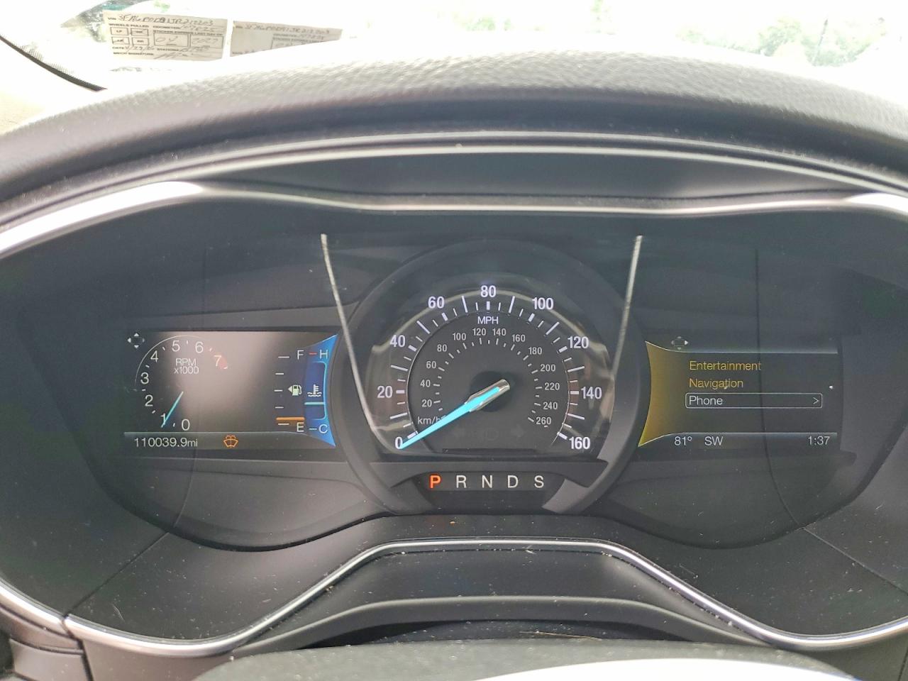 2018 FORD FUSION