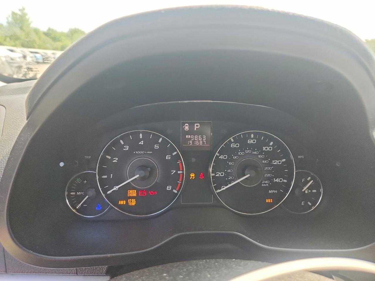 2012 SUBARU OUTBACK
