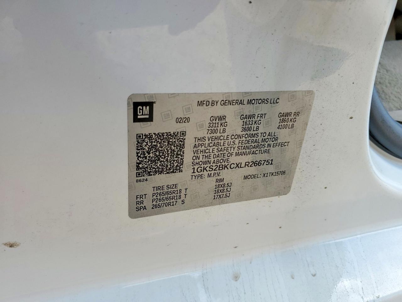 2020 GMC YUKON
