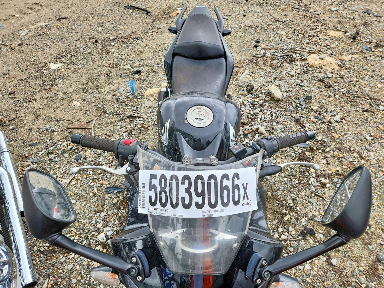 2012 HONDA CBX CYCLE