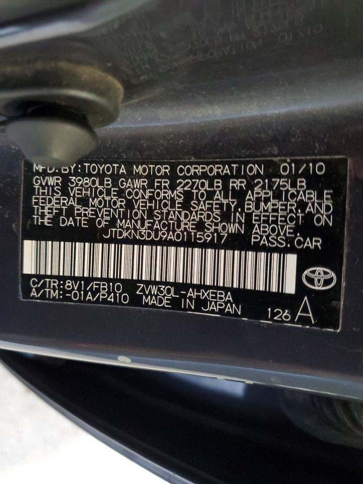 2010 TOYOTA PRIUS
