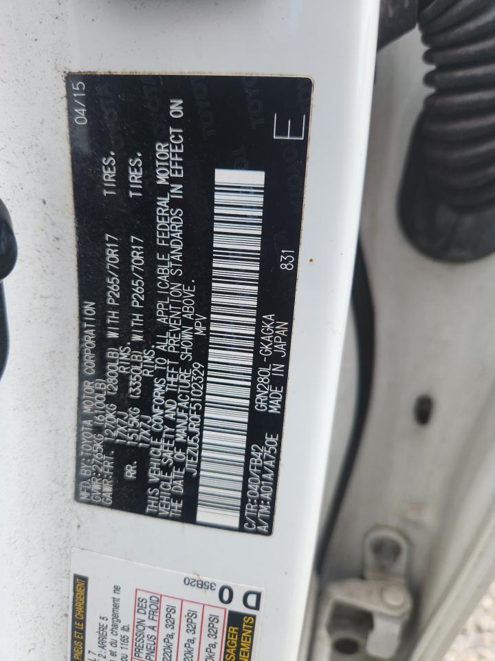 2015 TOYOTA 4RUNNER