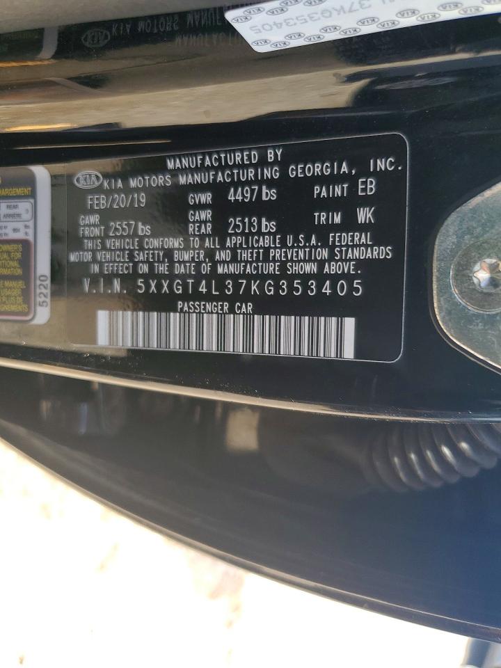 2019 KIA OPTIMA