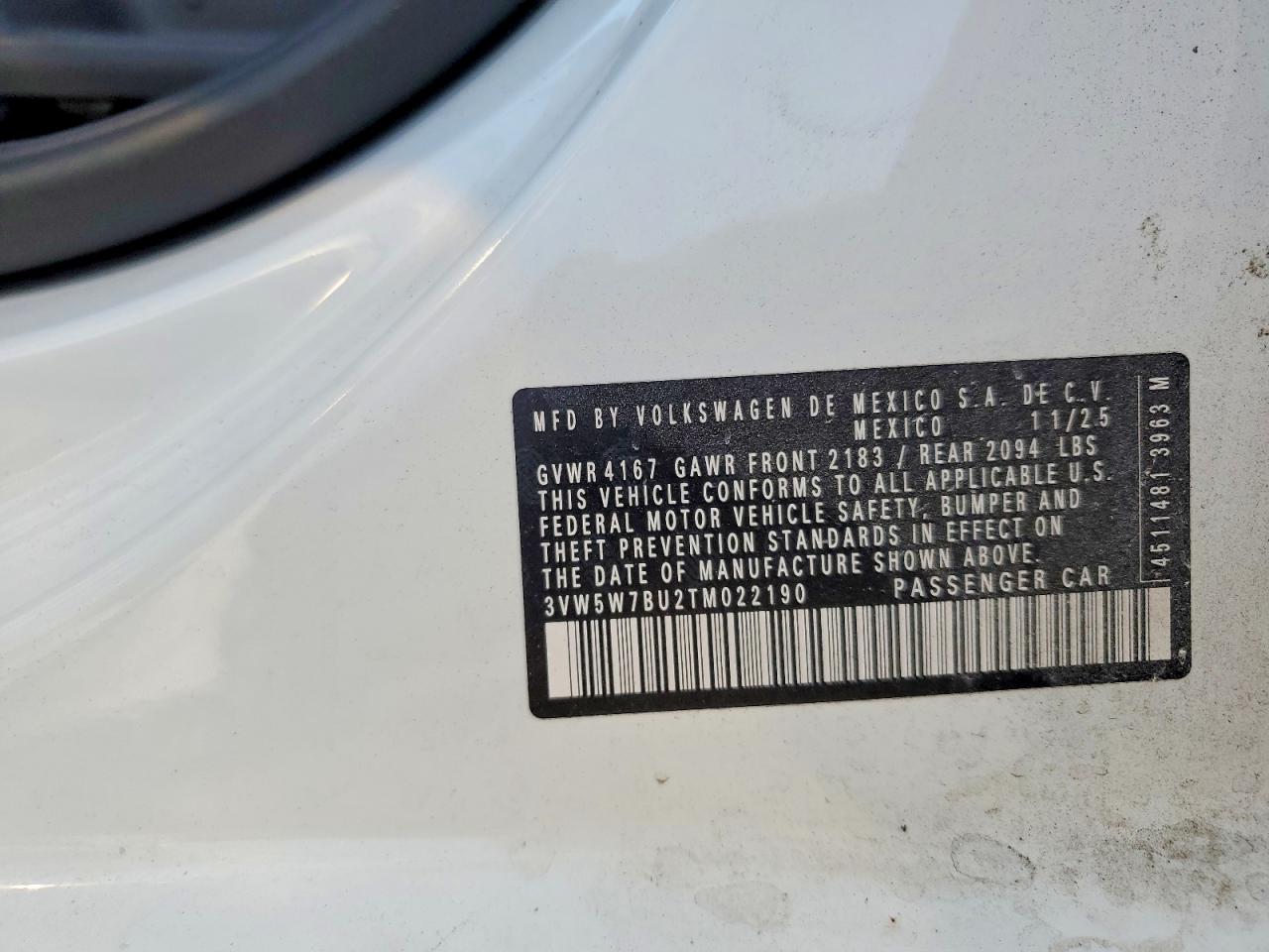 2026 VOLKSWAGEN JETTA