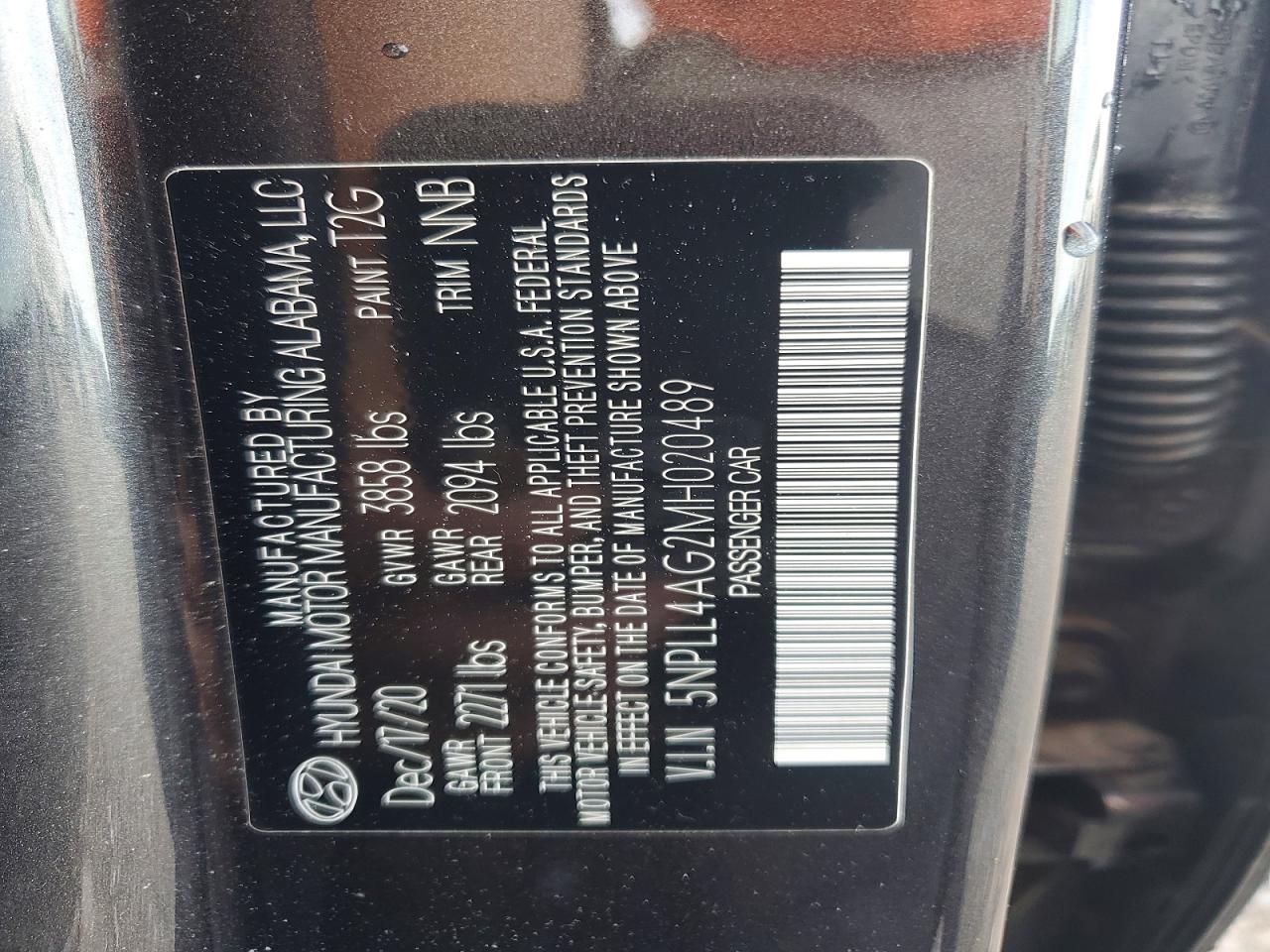 2021 HYUNDAI ELANTRA