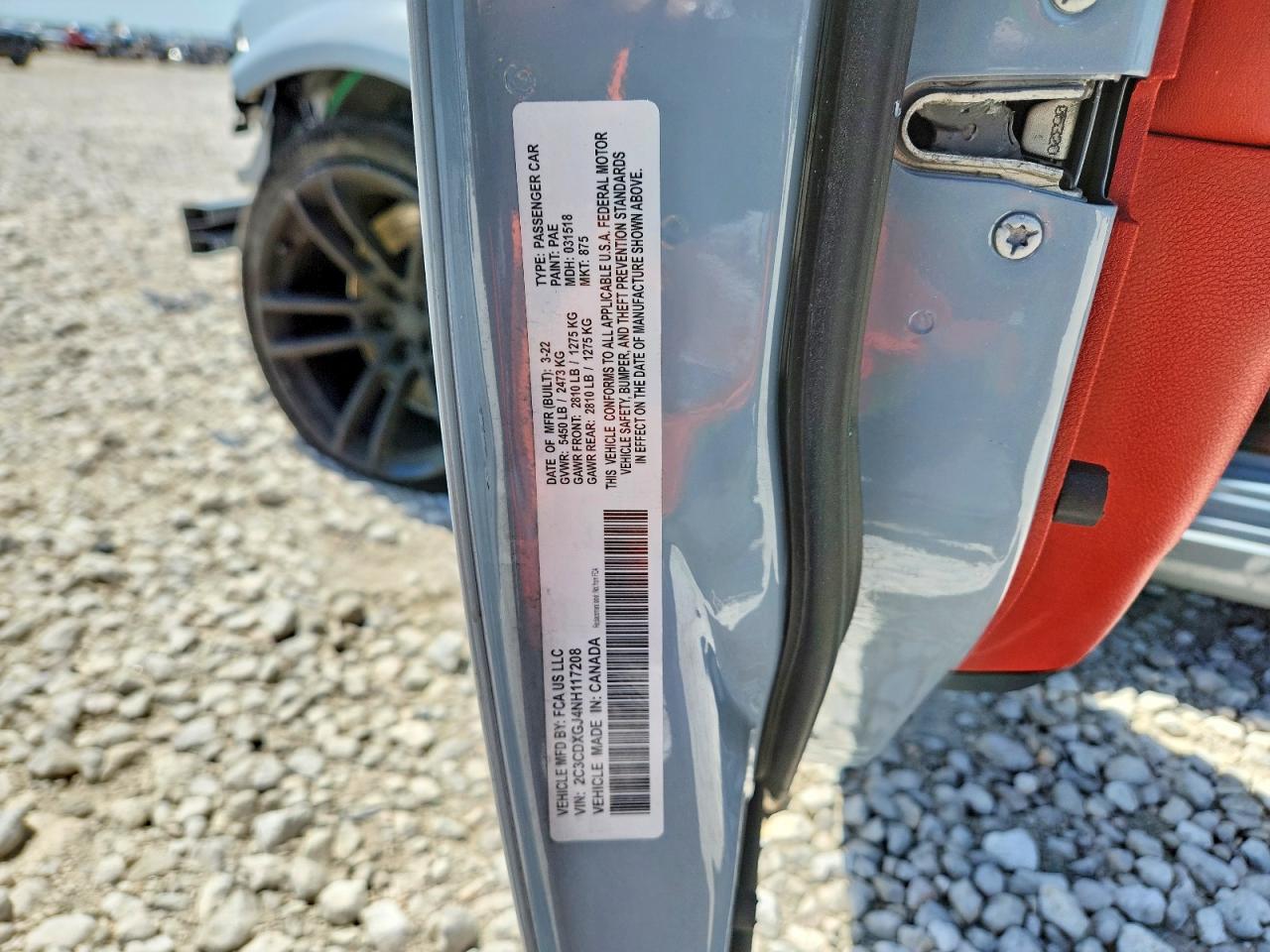 2022 DODGE CHARGER