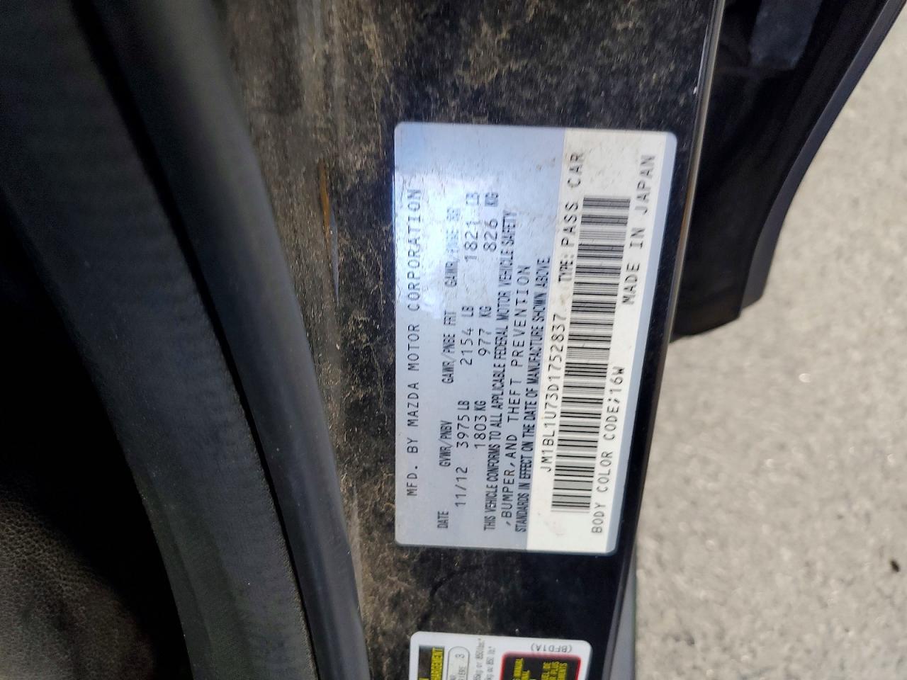 2013 MAZDA 3