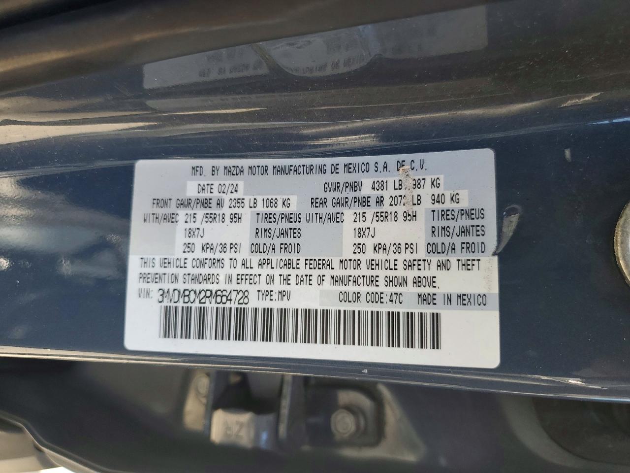 2024 MAZDA CX30