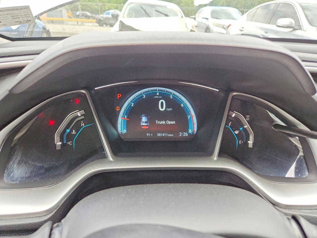 2016 HONDA CIVIC