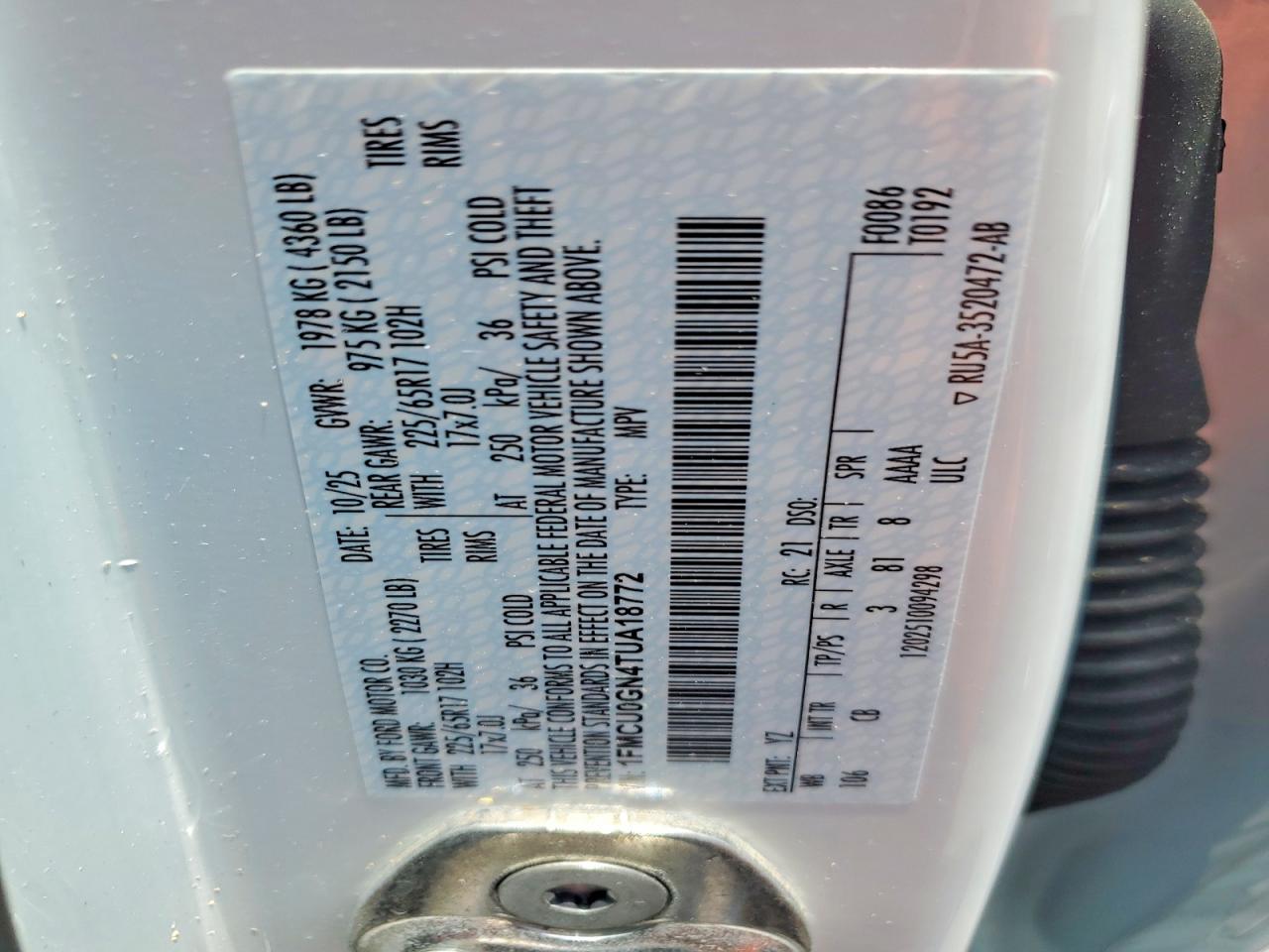 2026 FORD ESCAPE