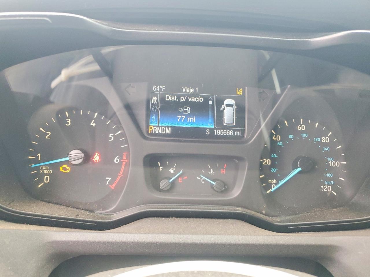 2016 FORD TRANSIT