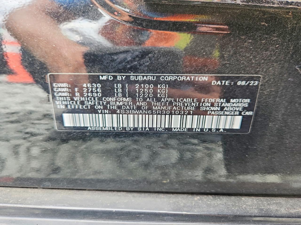 2024 SUBARU LEGACY