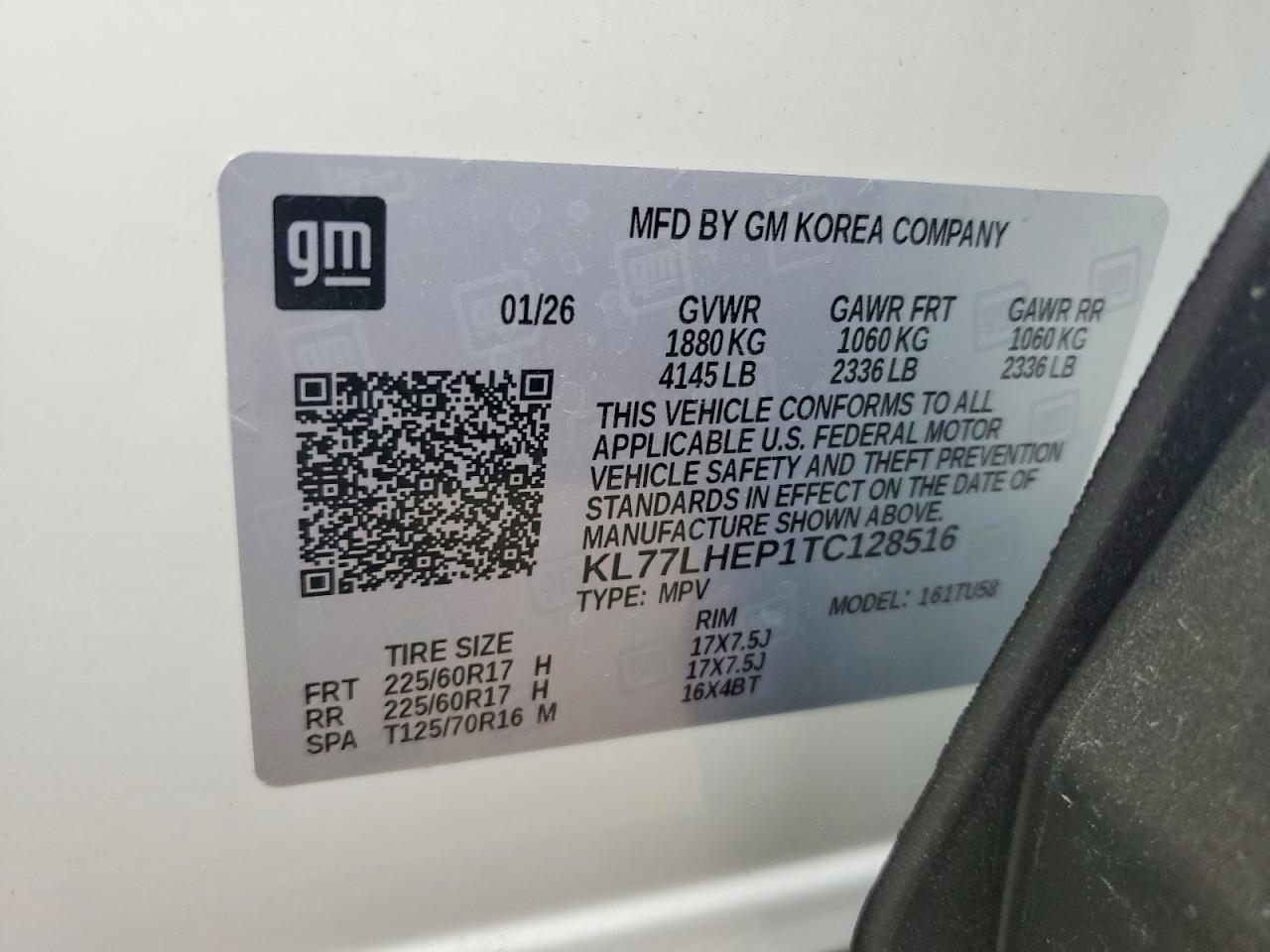 2026 CHEVROLET TRAX