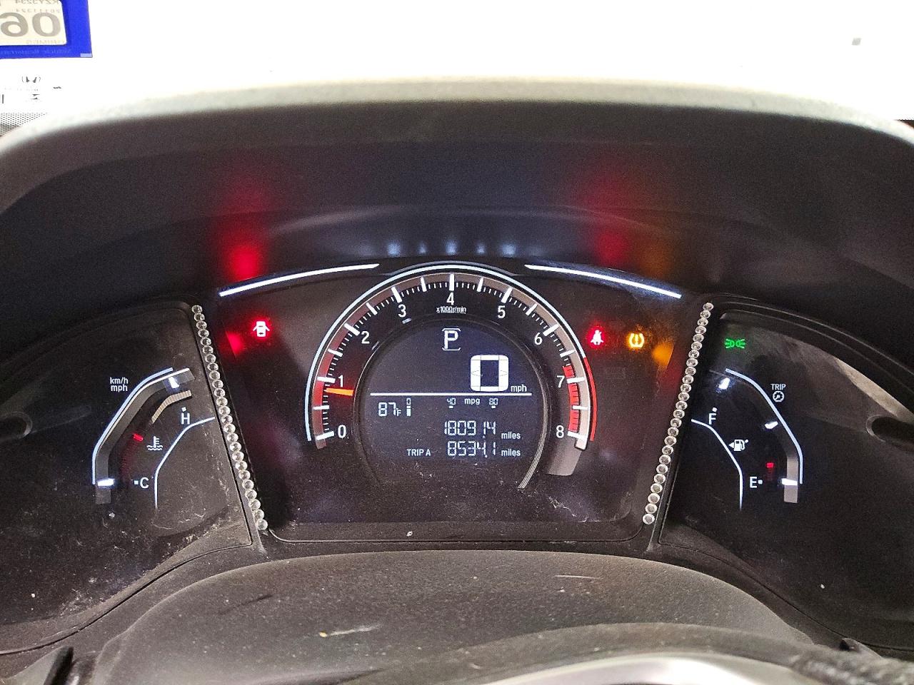 2018 HONDA CIVIC