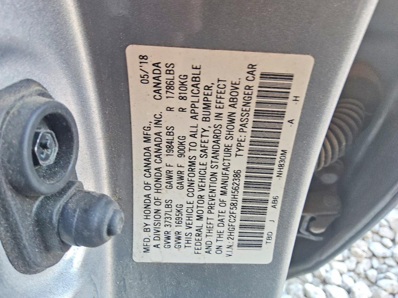 2018 HONDA CIVIC
