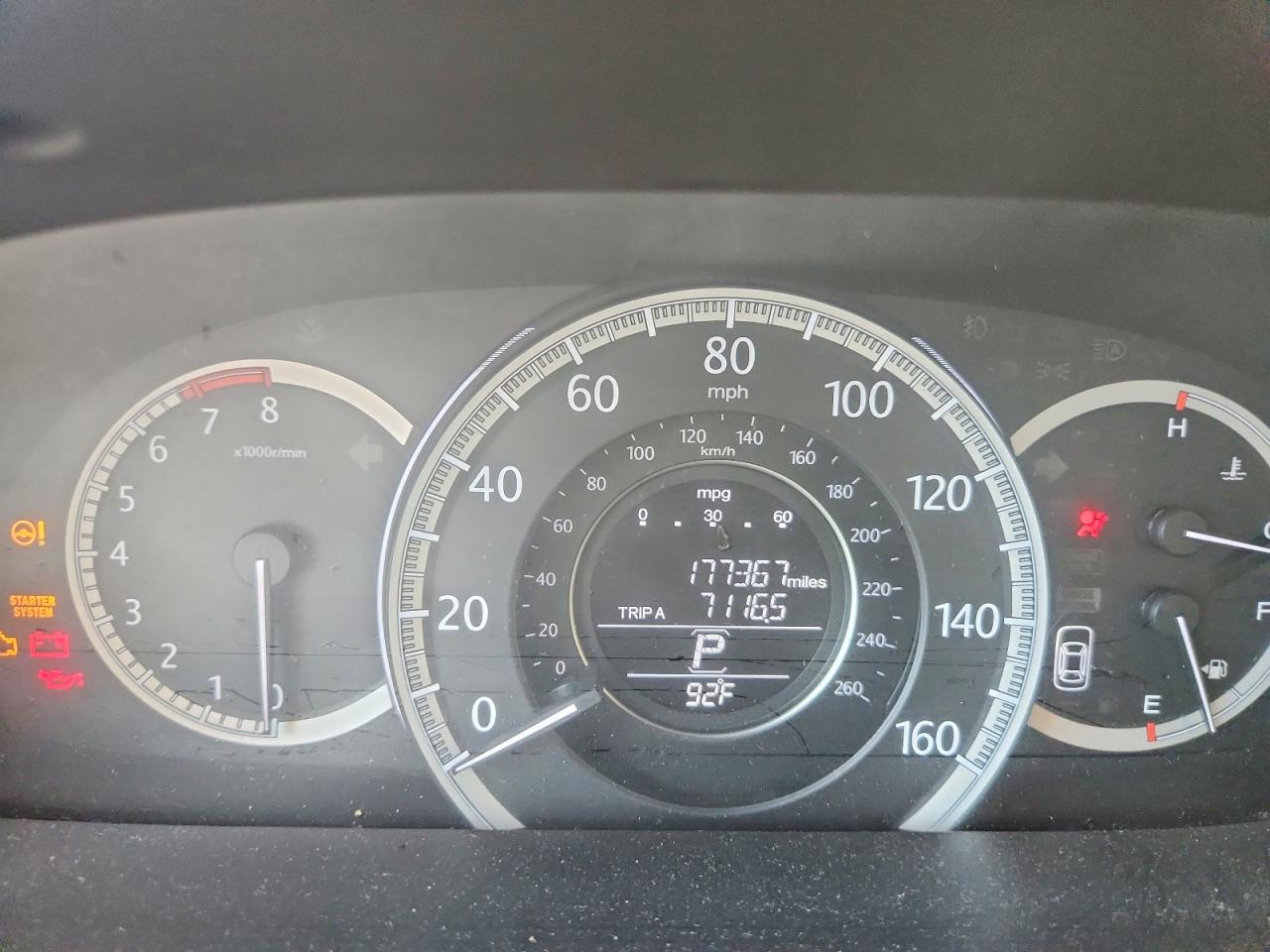 2013 HONDA ACCORD