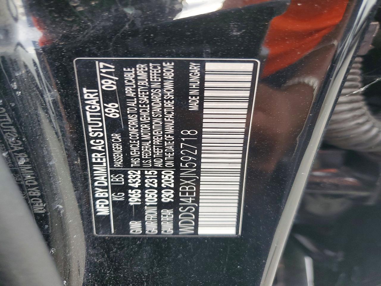 2018 MERCEDES-BENZ CLA-CLASS