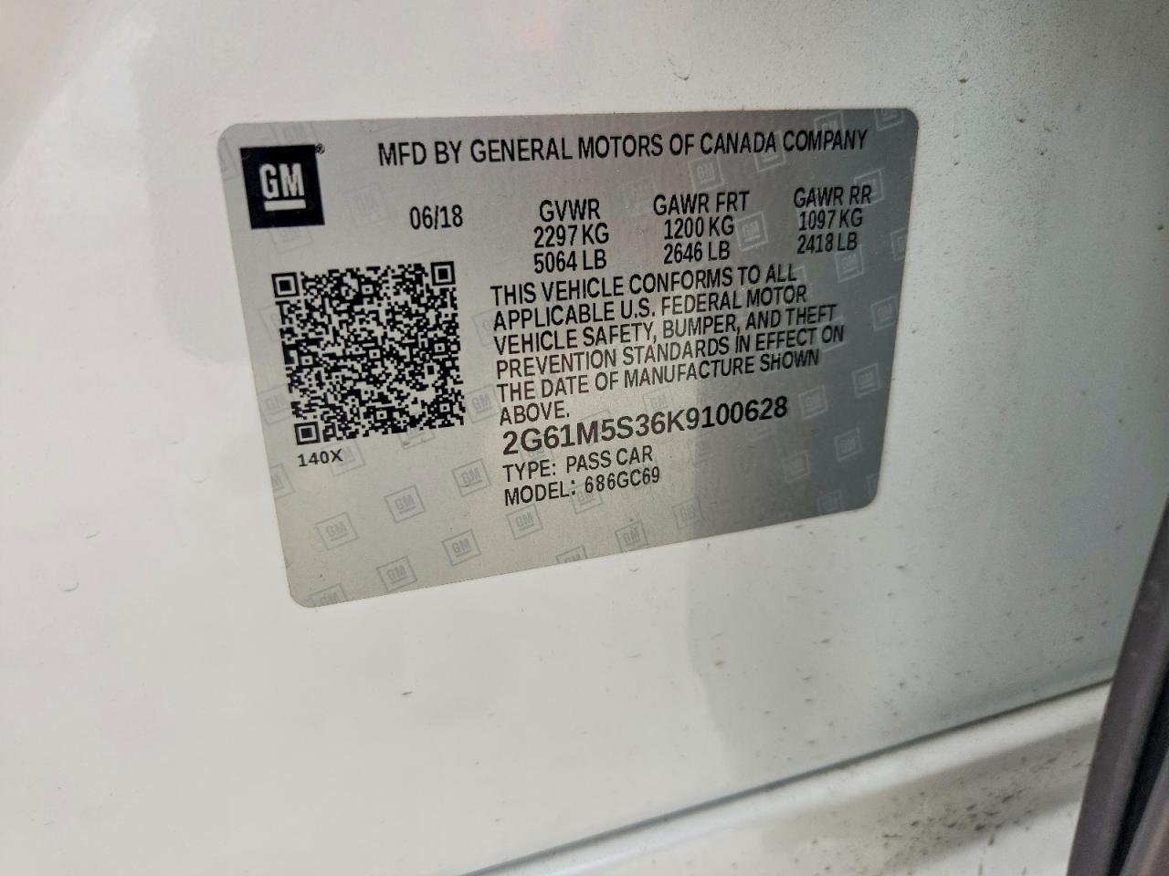 2019 CADILLAC XTS