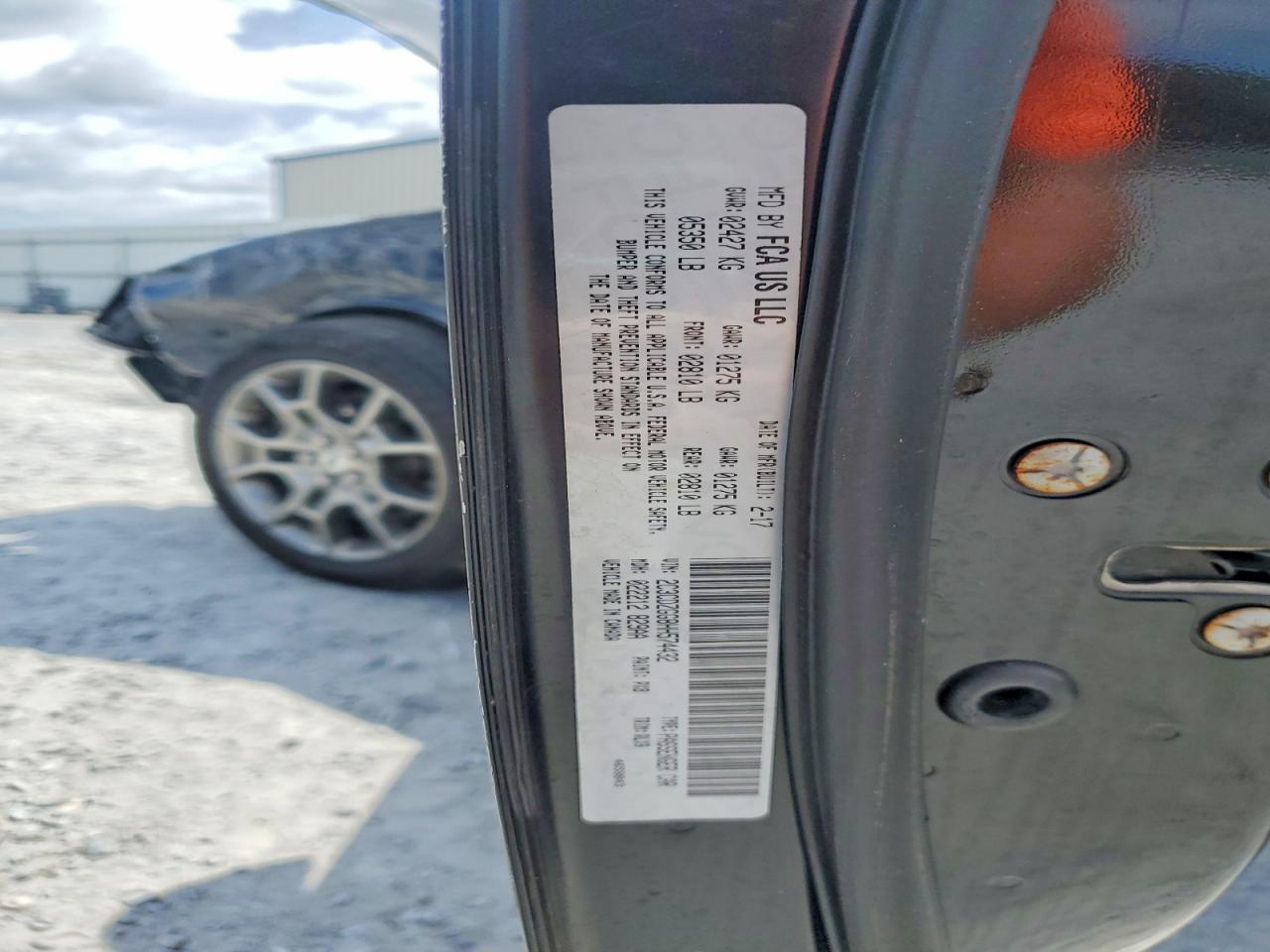2017 DODGE CHALLENGER
