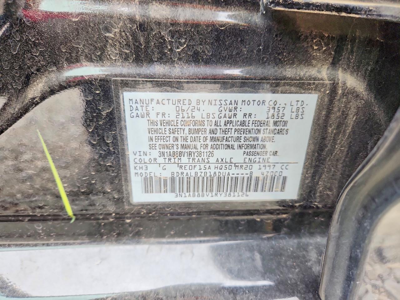 2024 NISSAN SENTRA