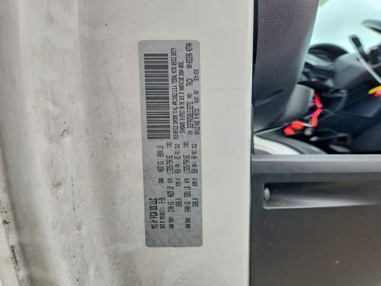 2020 RAM PROMASTER