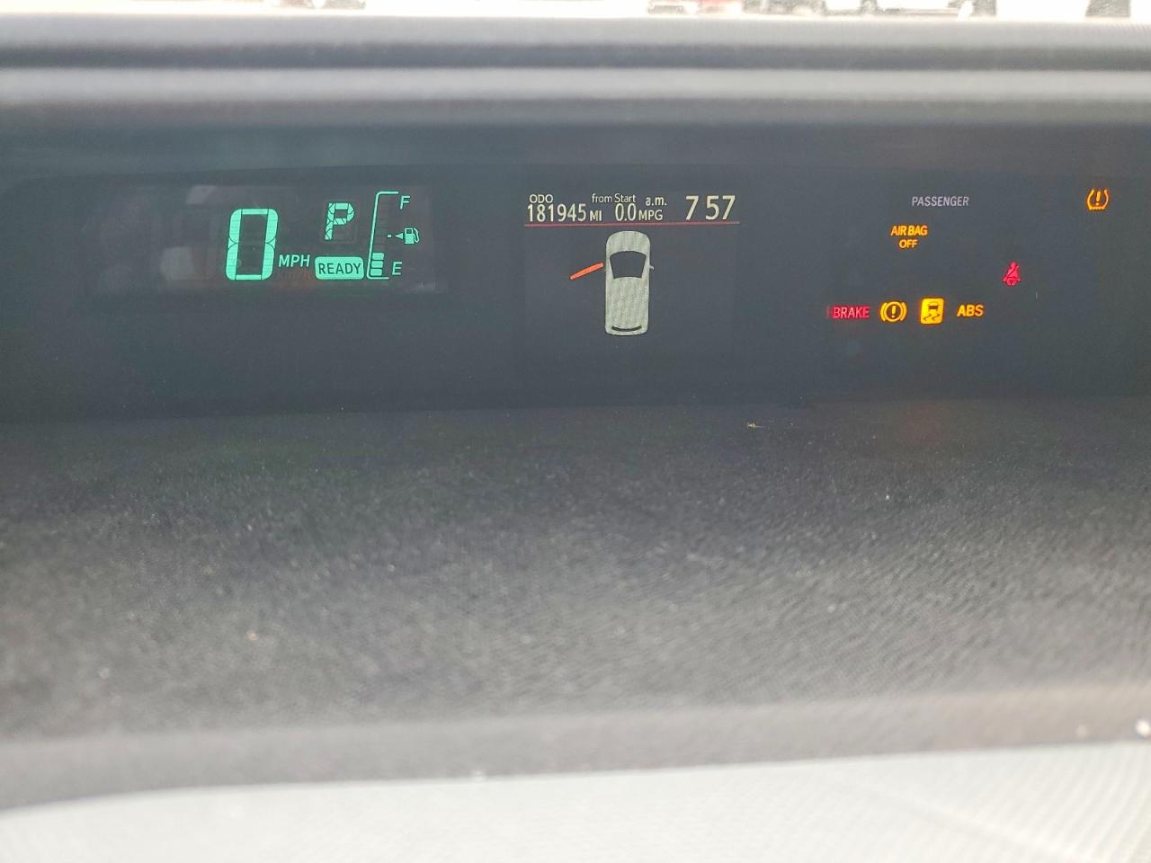 2012 TOYOTA PRIUS