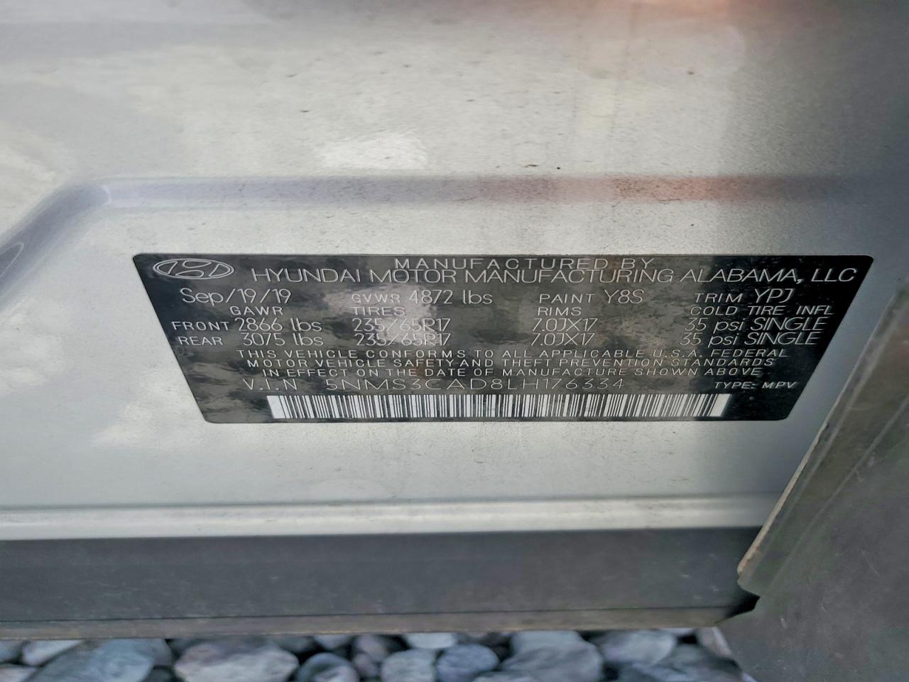 2020 HYUN SANTA FE