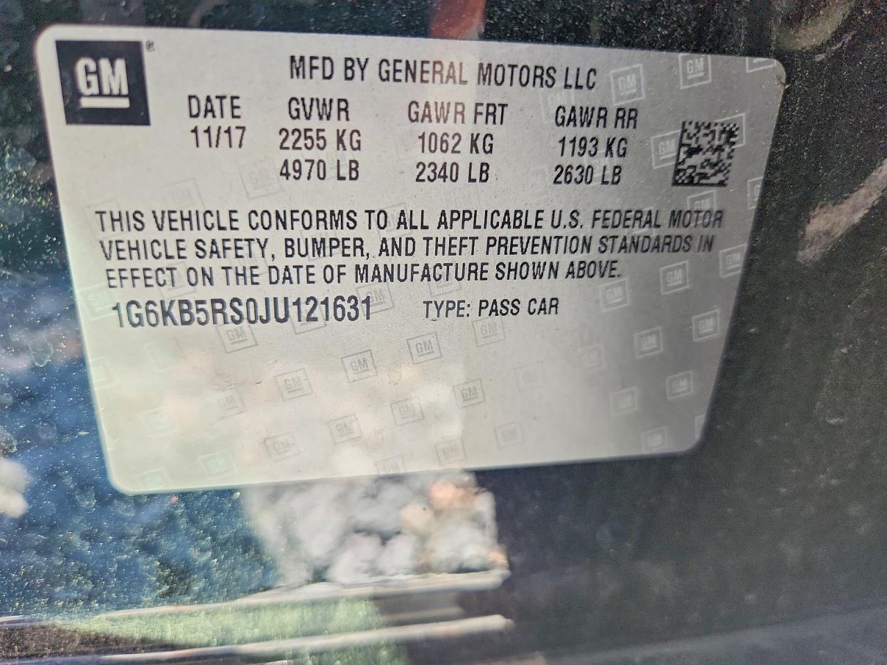 2018 CADILLAC CT6