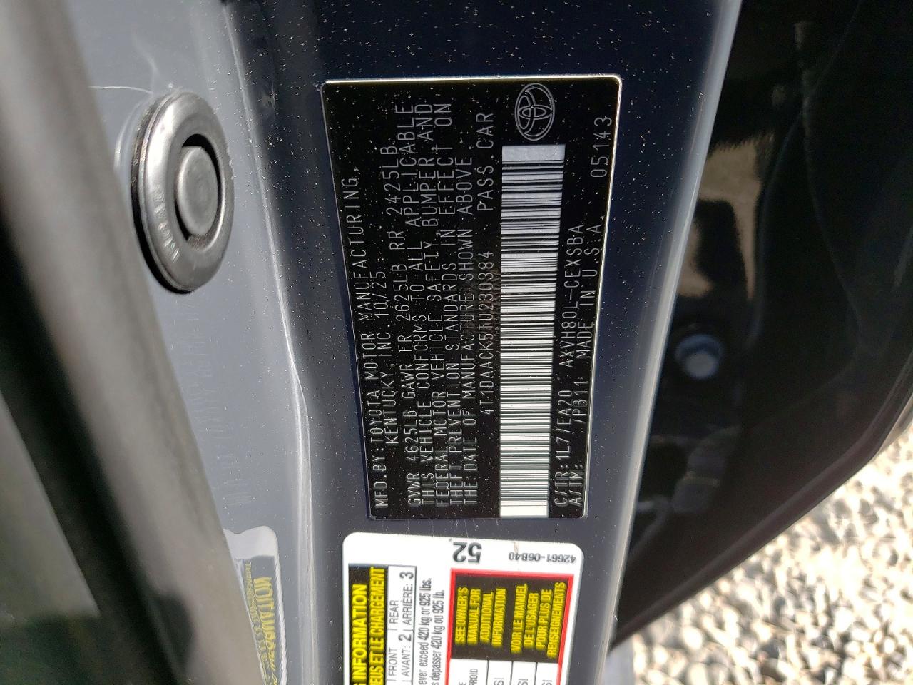 2026 TOYOTA CAMRY