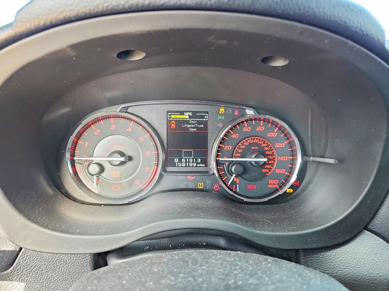 2015 SUBARU WRX