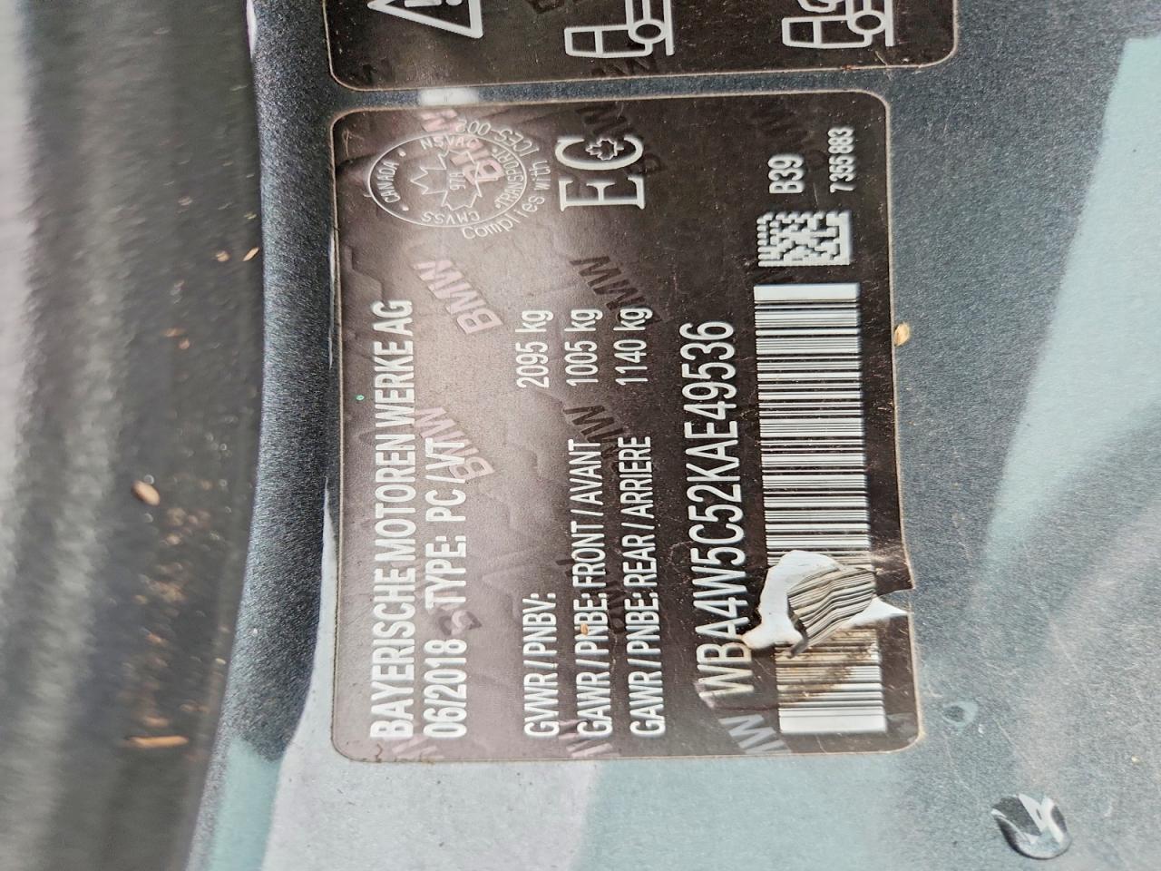 2019 BMW 4 SERIES