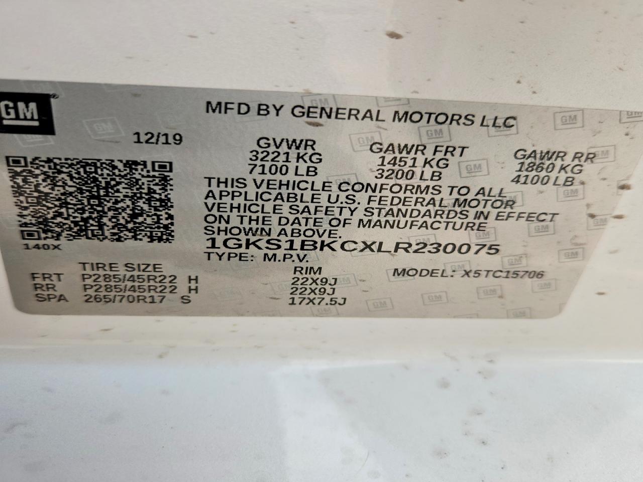 2020 GMC YUKON