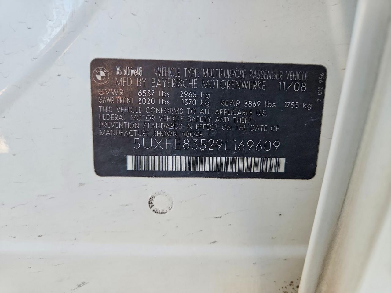 2009 BMW X5