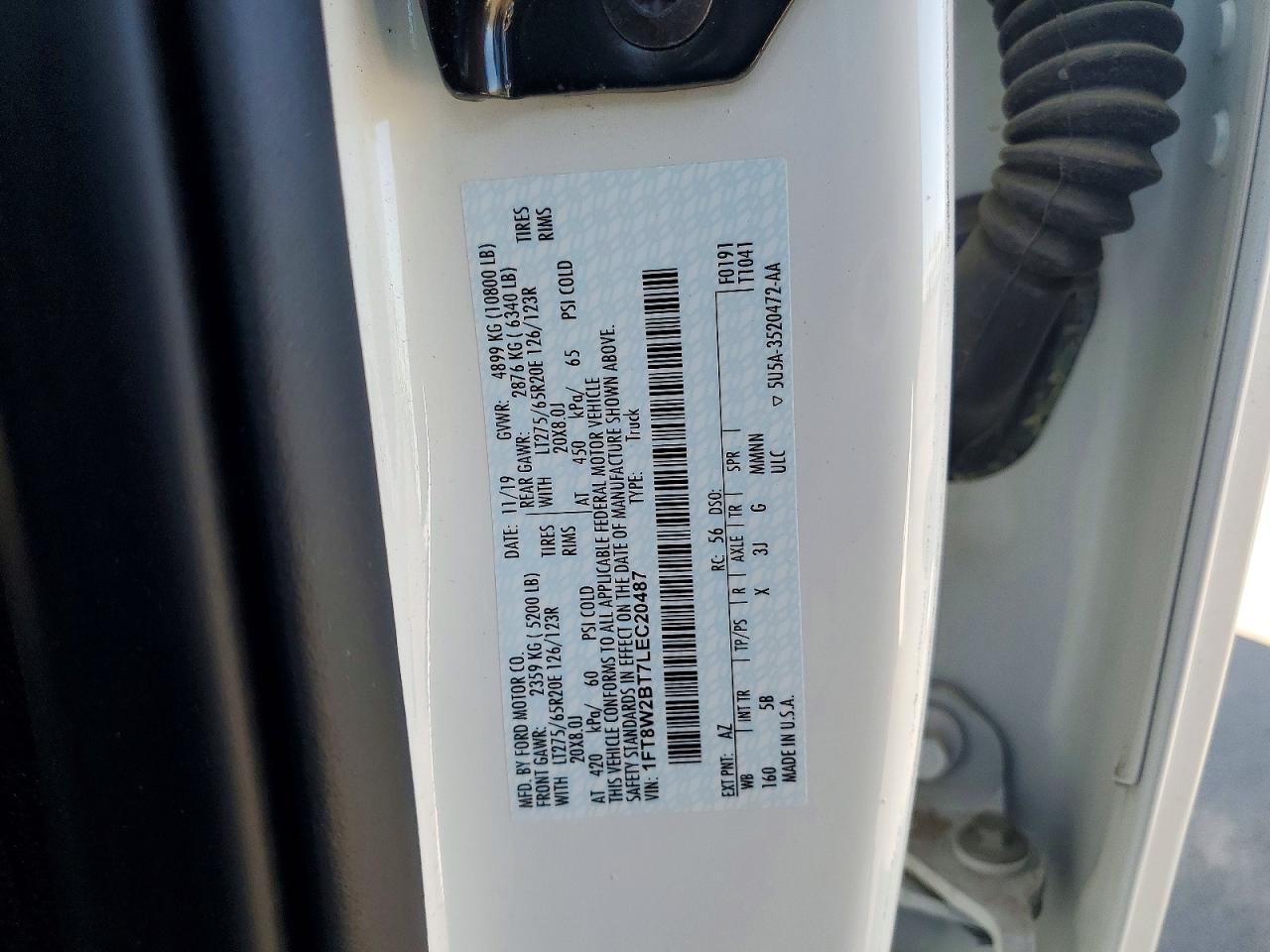 2020 FORD F250