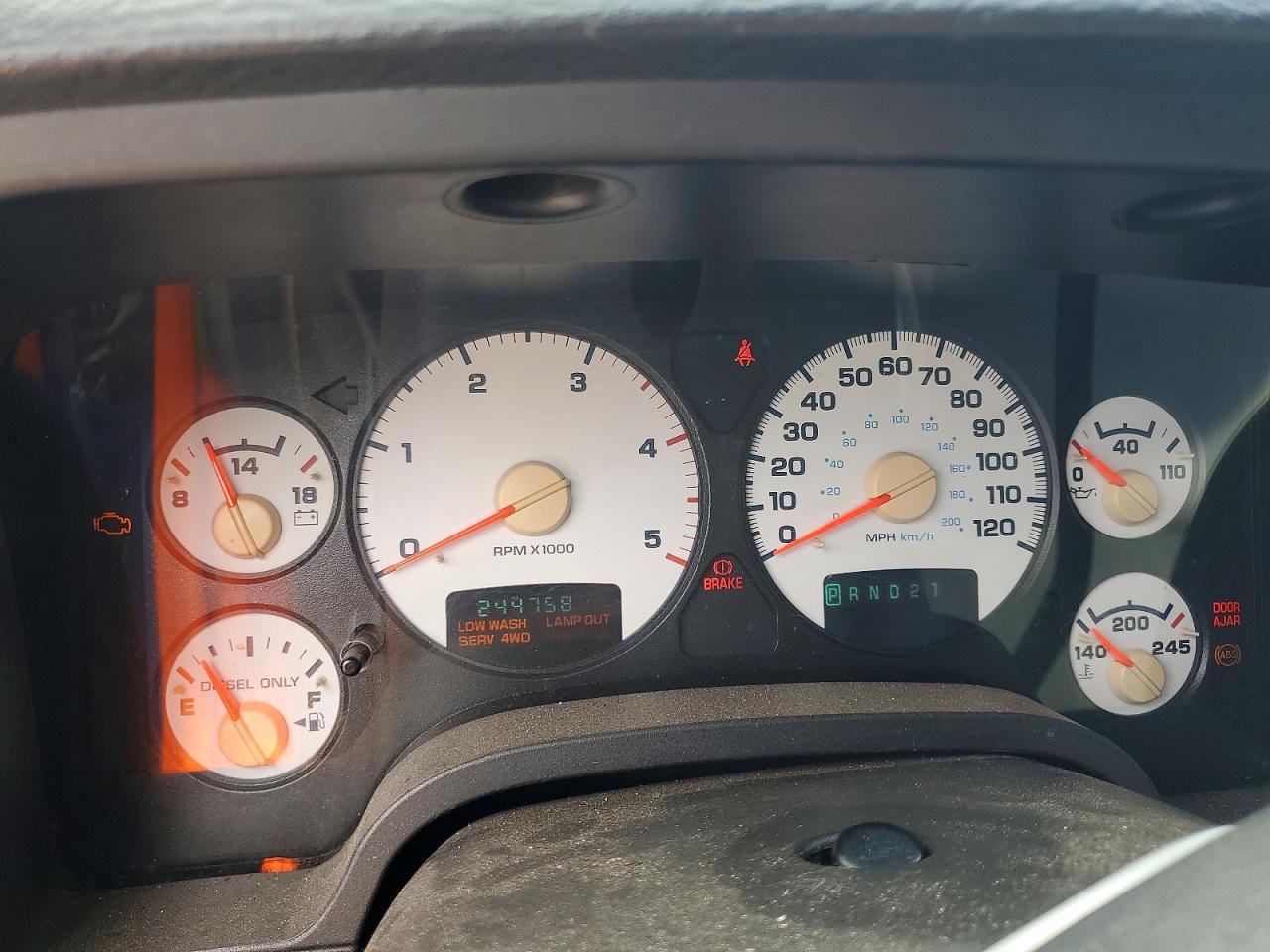 2004 DODGE RAM 2500