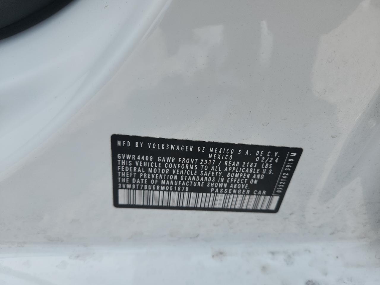 2024 VOLKSWAGEN JETTA