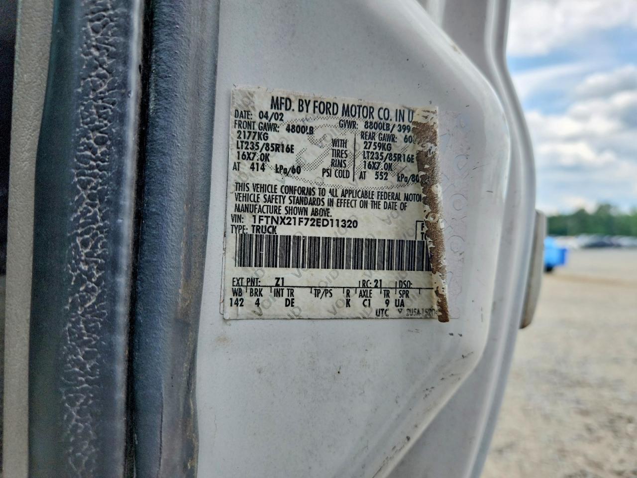 2002 FORD F250