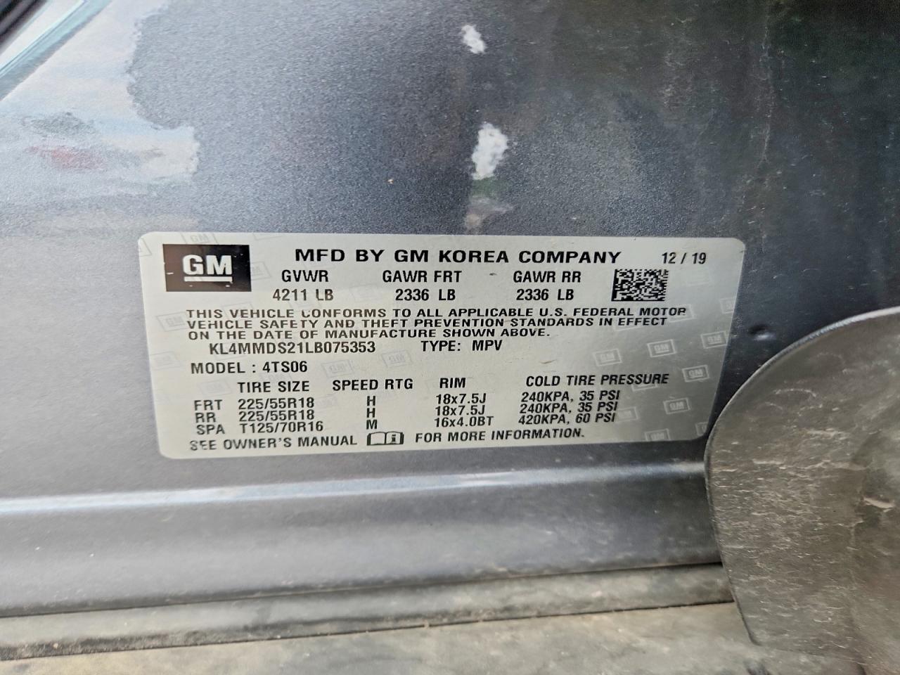 2020 BUICK ENCORE
