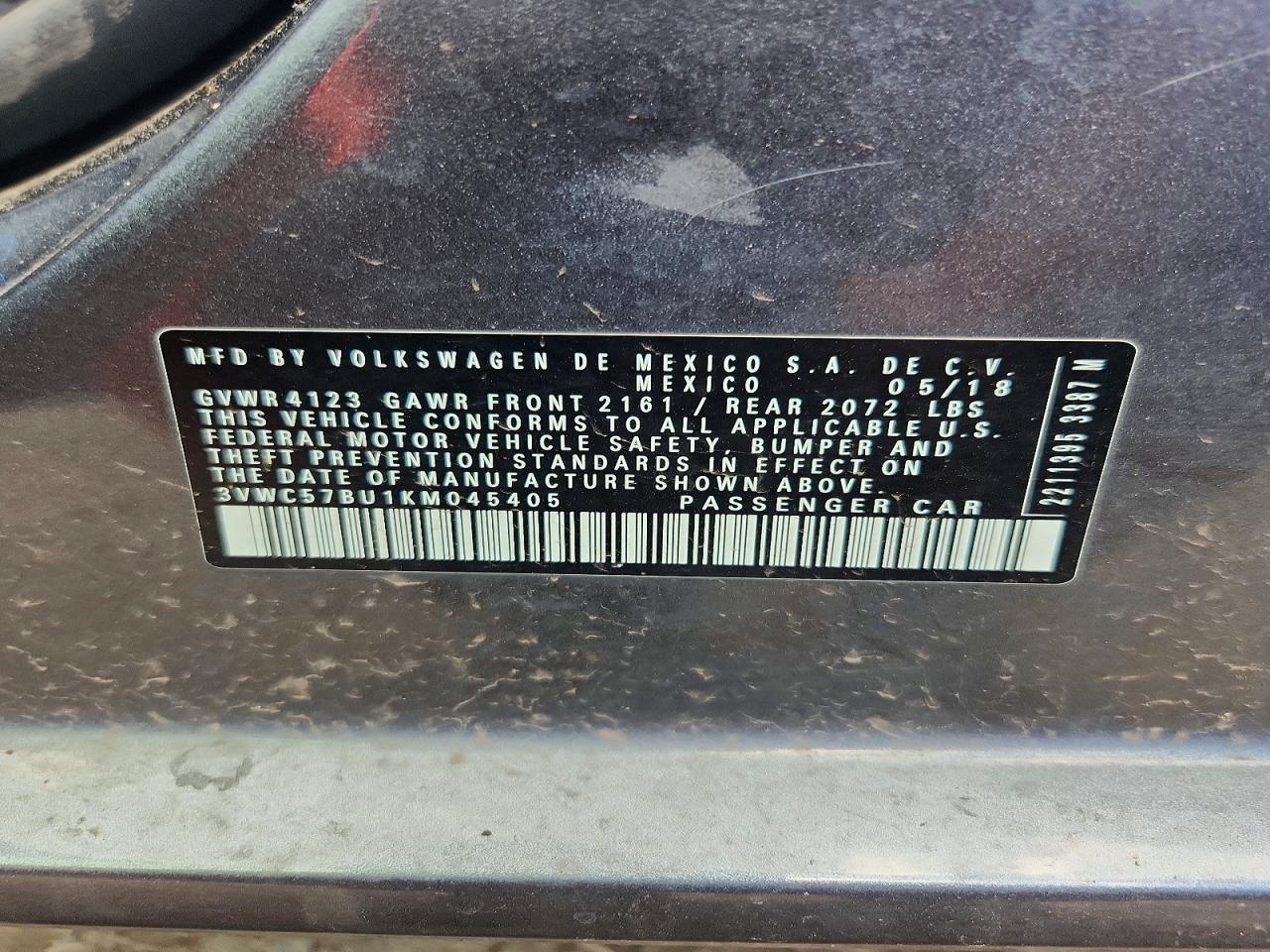 2019 VOLKSWAGEN JETTA