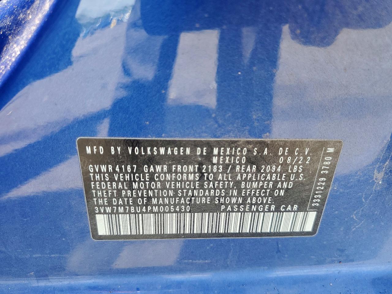 2023 VOLKSWAGEN JETTA
