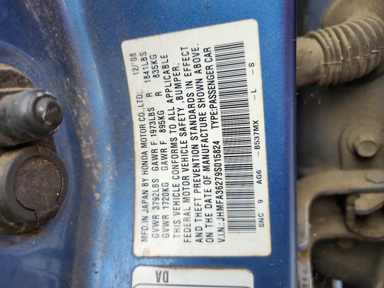 2009 HONDA CIVIC