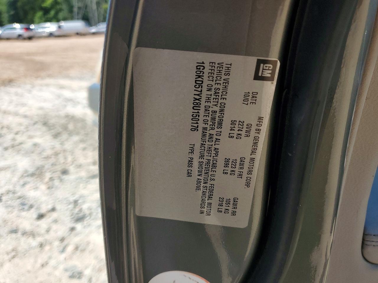 2008 CADILLAC DTS